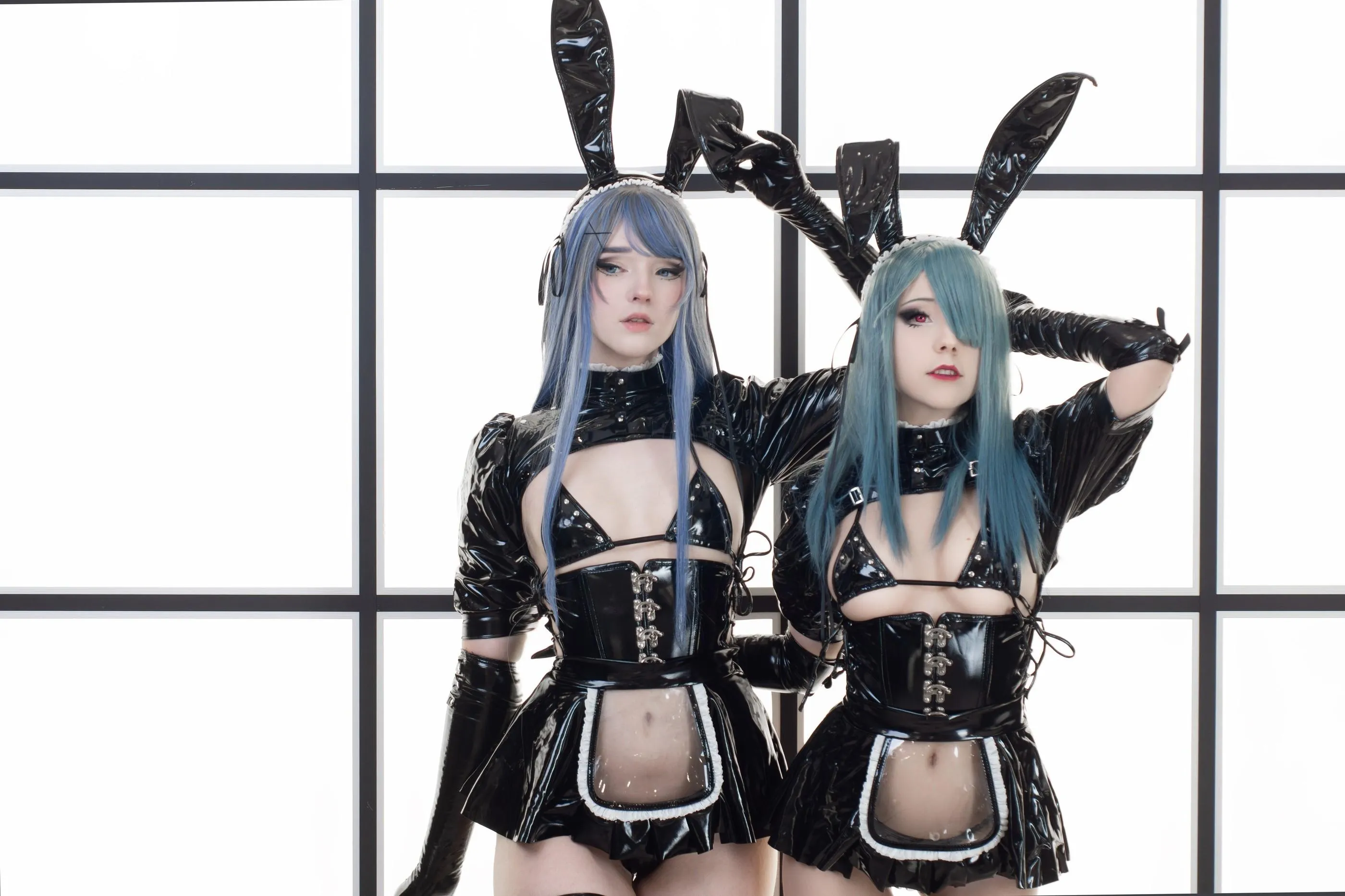 Candy Ball – NO.016 Latex Bunny Twins [57P]插图2